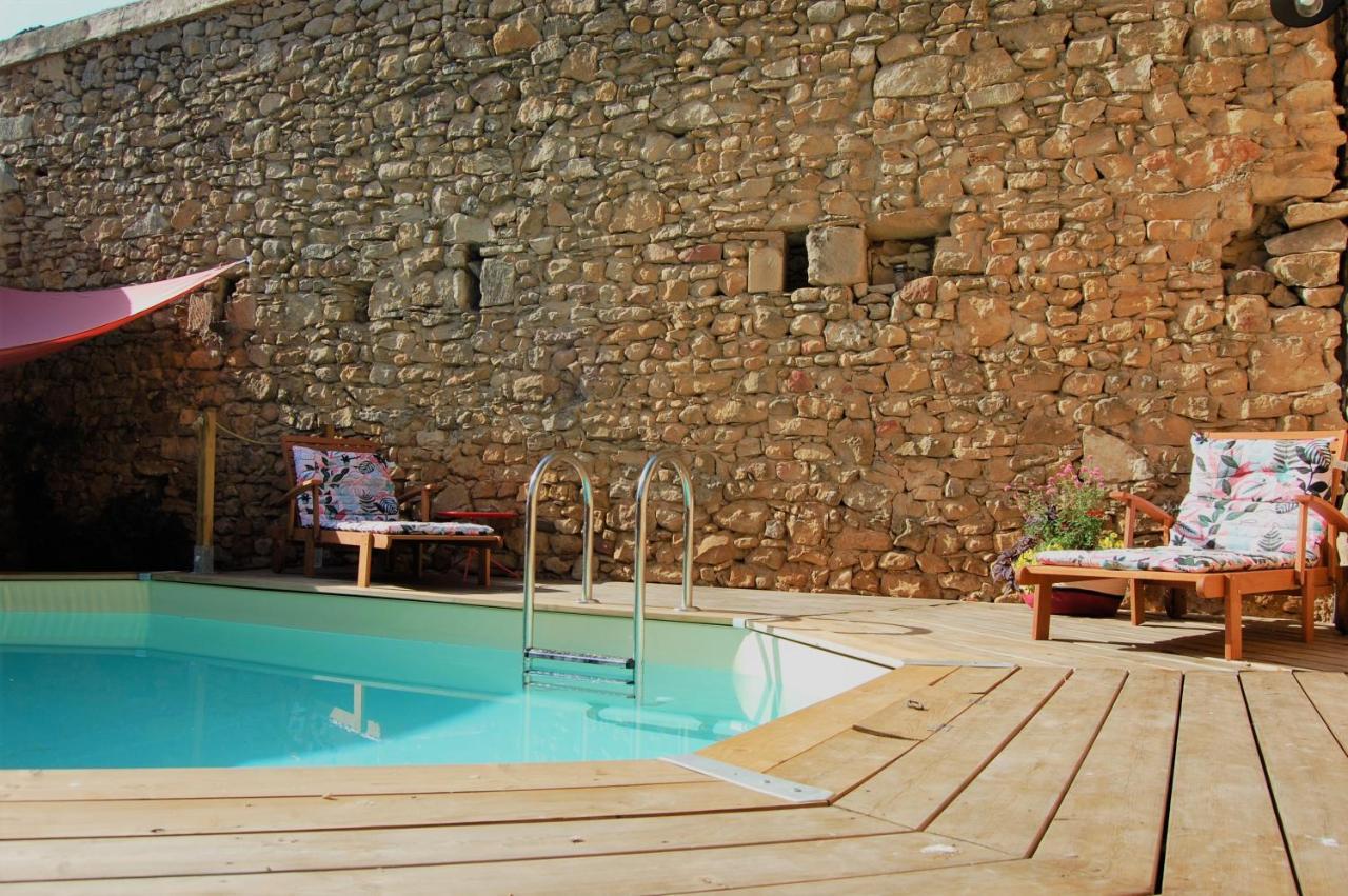La Bucolique, Chambres Et Jardin D'Hotes Sabran Kültér fotó