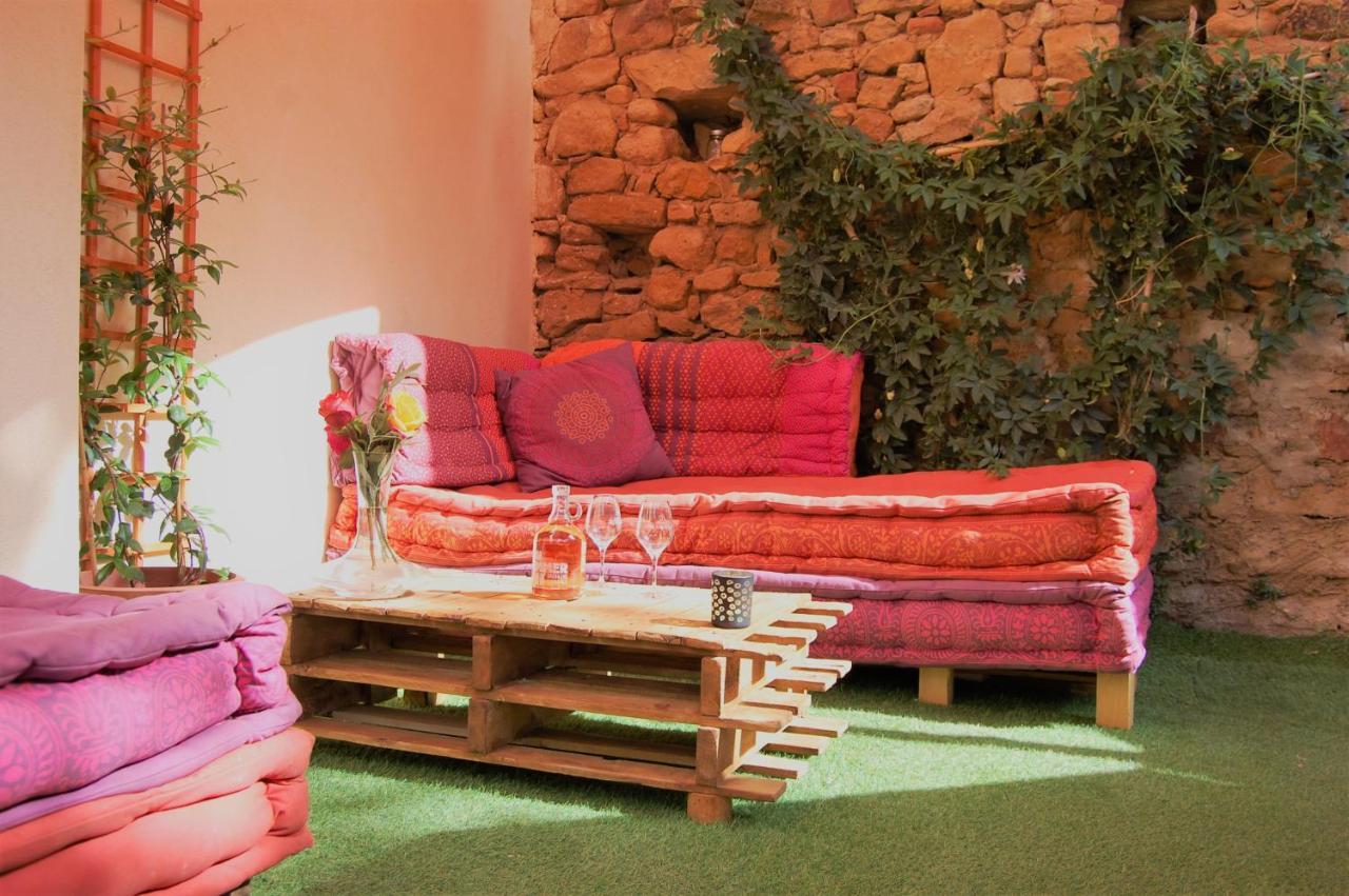 La Bucolique, Chambres Et Jardin D'Hotes Sabran Kültér fotó